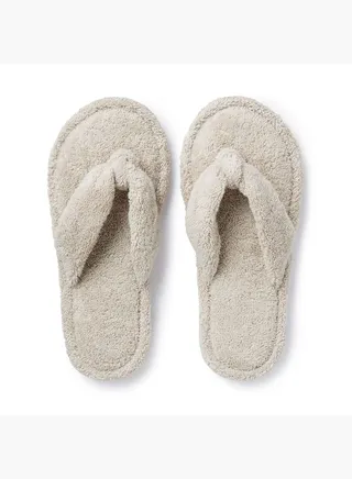 Cotton Pile Slippers Tong