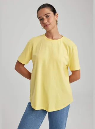 Regular Fit Crew Neck Short Sleeve T-Shirt