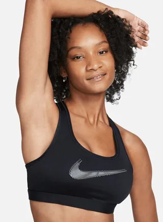 Classic Swoosh Futura Dri-Fit Training Bra