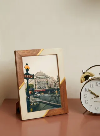 Resin Inlay Photo Frame 5X7"