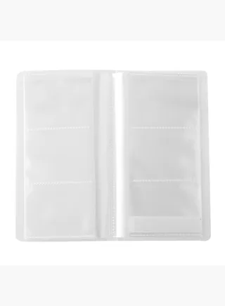 Polypropylene Clear folder Side Opening 3 tiers 60 Pockets