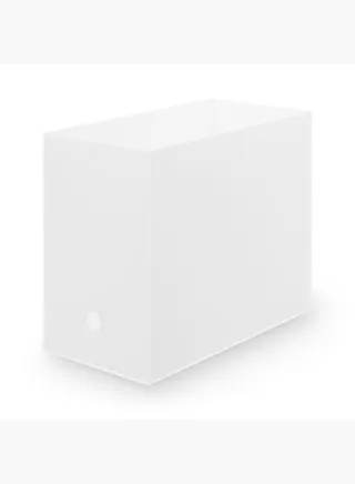 Polypropylene File Box Standard Wide, W15 x D32 x H24cm, Clear