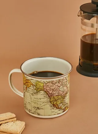 World Map Mug