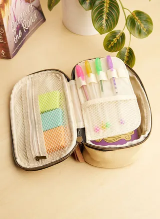 Stationery, Premium Arlow Pencil Case, Lcn Wb Harry Potter