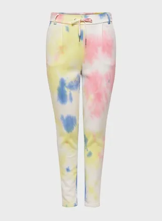 Tie Dye Drawstring Detail Pants