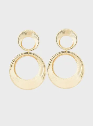 Circular Drop Earrings