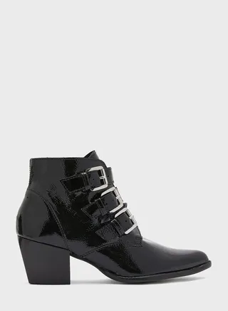 Bennevis Block Mid Heel Ankle Boots