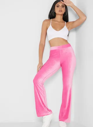 High Waist Flared Pants