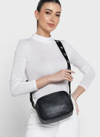 Ultralight Double Zip Crossbody Bag