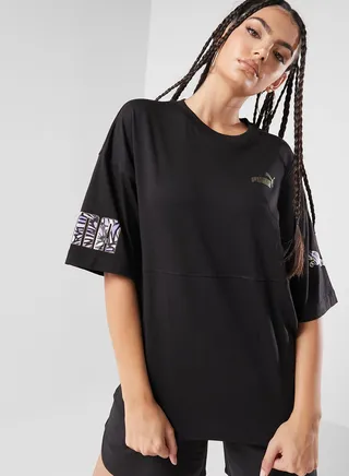 Power Nova Shine Color Block T-Shirt