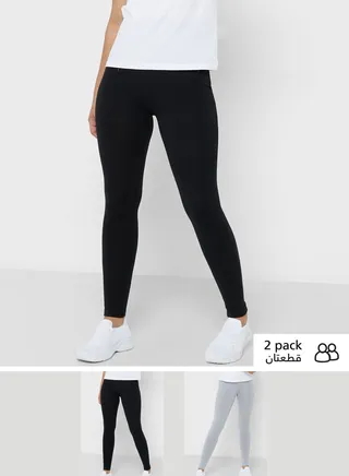 2 Pack Essential Leggings