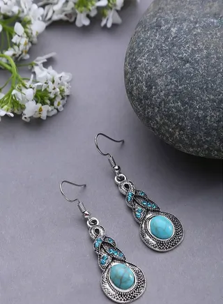 Twist Drop Earrings