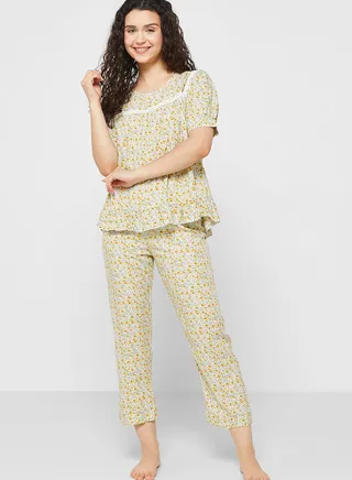 Printed Pyjama Set
