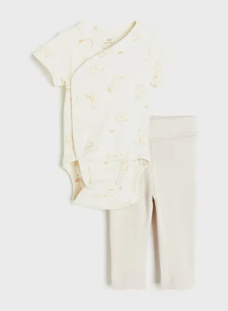 Infant 2 Piece Essential Bodysuit & Leggings Set