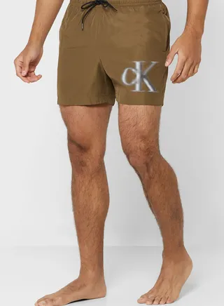 Logo Drawstring Shorts