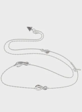 Pave Infinity Necklace