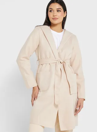 Longline Pocket Detail Coat