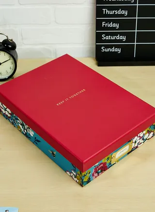 Floral Storage Box