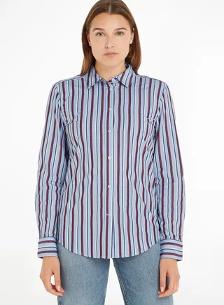 Striped Button Down Shirt