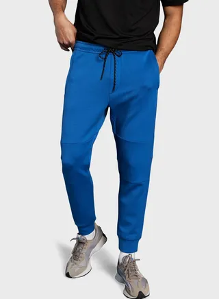 Essential Drawstring Cuffed Sweatpants