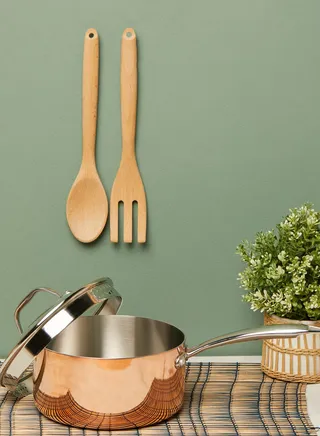 Minerva Copper 20Cm Saucepan With Lid