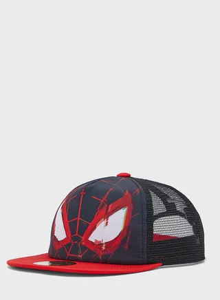 Spider Man Flat Peak Cap