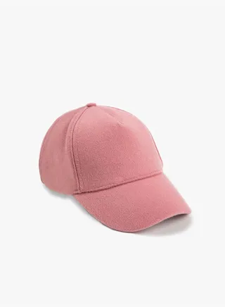 Faux Suede Cap Hat