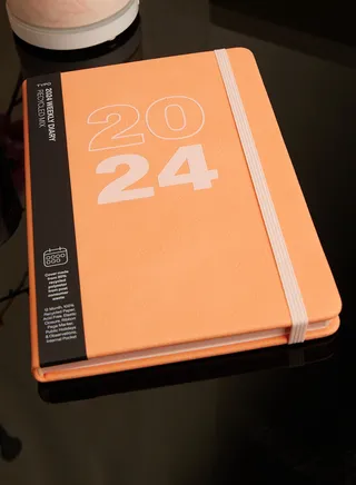 2024 A5 Weekly Buffalo Diary Recycled Mix