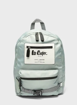 Top Handle Logo Backpack