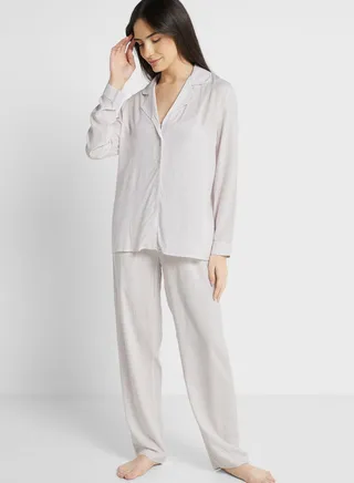 Printed Shirt & Pyjama Set