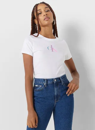 Crew Neck Logo T-Shirt