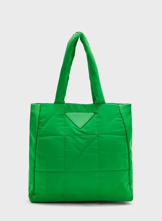Padded Nappa Tote Bag