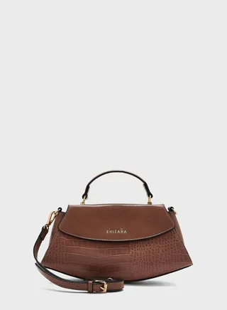 Croc Mix Satchel Bag