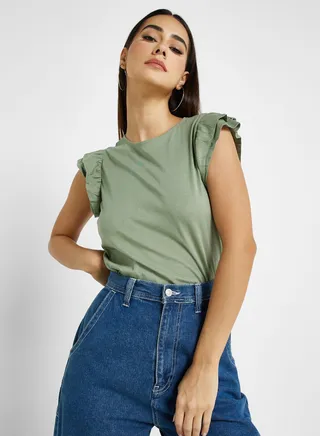 Frill Sleeve Top