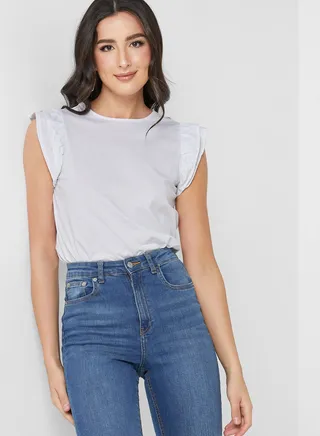 Frill Sleeve Top