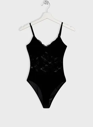 Lace Detail Bodysuit