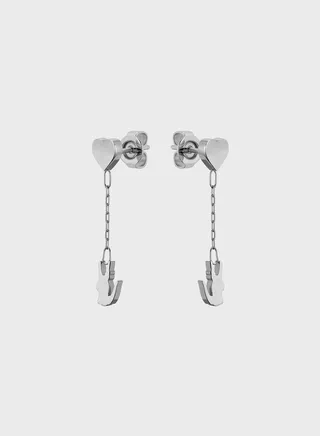 Stainless Steel Drop Earrings