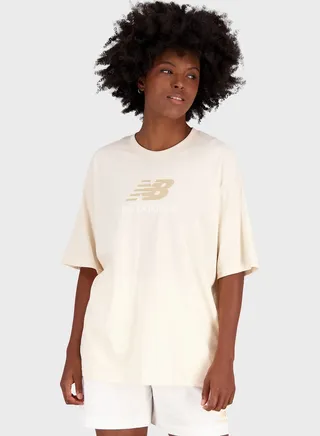 Essential Stacked Oversized Logo T-Shirt