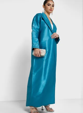 Embellished Detail Abaya
