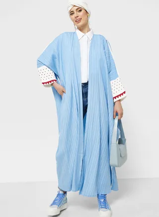 Textured Abaya