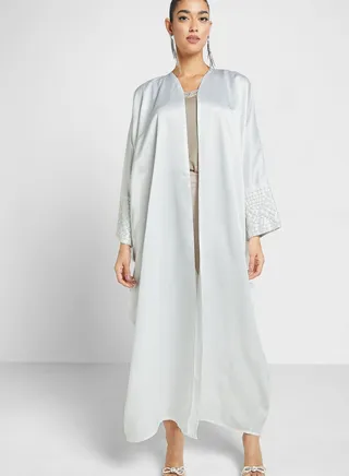 Embroidered Detail Abaya