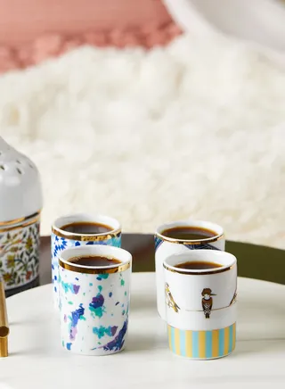 Set Of 4 Espresso Cups