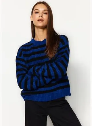 Saks Soft Textured Knitwear Sweater TWOAW24KZ00328