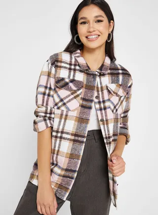 Flannel Check Jacket