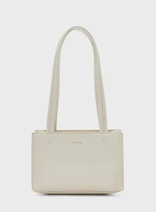 Logo Detailed Top Handle Satchel