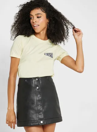 Round Neck Logo T-Shirt
