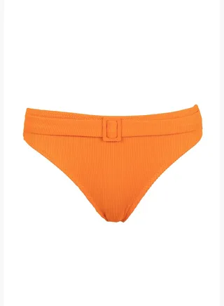 Belt Detailed Bikini Bottoms