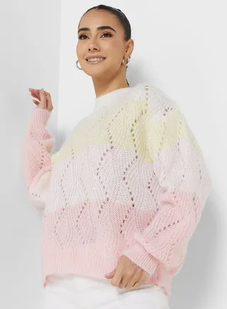Colorblocked Sweater