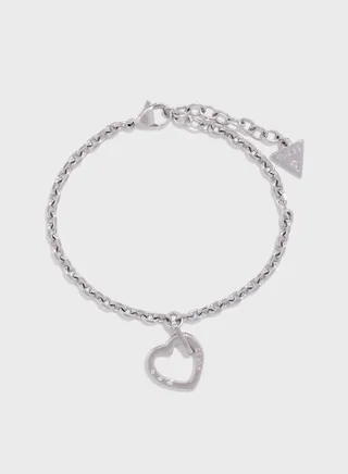 Chain Single Heart Bracelet