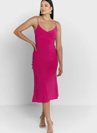Crystal Strap Dress
